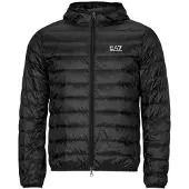 Emporio Armani for man. 8NPB24_PNGPZ Foldable down jacket Core Identity with hood black (4XL), Casual, Polyamide