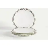 Fyrklövern Juleminner asjett 22 cm 4-pk, Tradisjon