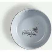 Fyrklövern Ole Brumm skål Found You 15 cm, Lyseblå
