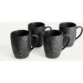 Fyrklövern Mickey Mouse Midnight krus 30 cl 4-pk,