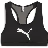 Puma 4KEEPS Bra Women, Clothing, Black/Big White, 3XL