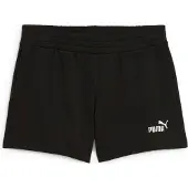 Puma ESS Small No. 1 Logo 4''Shorts Women, Clothing, Black, XS