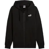 Puma Essentials No. 1 Logo Full-Zip Hoodie Men, Clothing, Black, 3XL