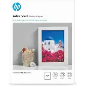 HP Advanced Glossy Photo Paper - Blank - 130 x 180 mm 25 ark fotopapir - for ENVY 50XX ENVY Inspire 7920 OfficeJet 20X, 52XX, 80XX Photosmart B110, Wireless B110