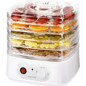 Esperanza EKD004 hydreringsmaskine til mad, Transparent, Hvid 250 W
