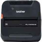 Brother RuggedJet RJ-4230B - Kvitteringsskriver - direktetermisk - Rull (11,4 cm) - 203 x 203 dpi - inntil 127 mm/sek - USB 2.0, Bluetooth 4.2