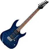 Ibanez GRX70QA GIO Transparent Blue Burst