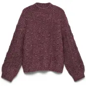 Vero moda Kaia høyhalset genser rose brown (146/152)