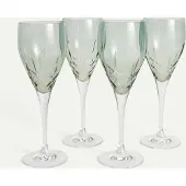 Fyrklövern Crown vinglass 30 cl 4-pk, Grønn