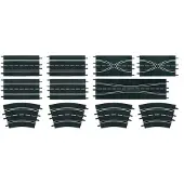Carrera RC 26956, Play vehicle track, Innendørs, Plast, Sort