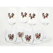 Fyrklövern Disney Vinter glassett 8 deler, 4 pers