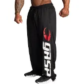 Gasp Original Mesh Pants, Black/Red - XL