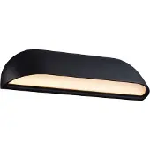 Nordlux Utendørs LED-vegglampe Front 26, svart