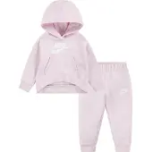 Nike Joggedress - Rosa Skum m. Hvit - - 18 md - Joggedress