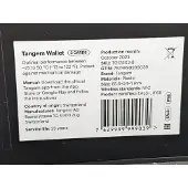 Tangem Wallet 2.0 Secure Crypto 3-kortsett Svart (TG128X3-B)