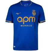 Mizuno As Monaco 25/26 Borte Kortarmet T-skjorte