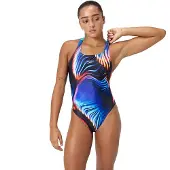 Speedo Sublimation Printed Leaderback Badetøy