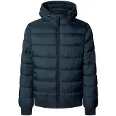 Pepe Jeans for man. PM4027187 Navy Puffer Hood Coat (XL), Casual, Polyamide