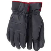 Helly Hansen for man. 67636 Alpha navy blue leather gloves (S), Casual, Sport, Outdoor