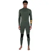 Hurley Advant 4/3 Mm Langarmet Neopren-drakt Med Glidelås På Ryggen