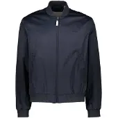 Gant for man. 7006388 Lightweight navy bomber jacket (L), Casual, Polyester, Long sleeve