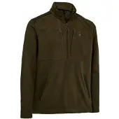 Deerhunter Klima ½-glidelås fleecefleece med 37.5-tekn Herre Hunter Green 2XL