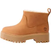 Timberland for woman. TB0A283GEM71 Stone Street warm lined leather ankle boots brown (37.5 W), 3 to 5 cm, None, Casual