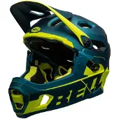 Bell Helmets Super DH MIPS, Heldekkende hjelm, Innformet, Hjelmvisir, Matt