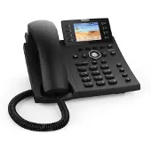 Snom D335 - VoIP-telefon - treveis anropskapasitet - SIP, RTCP, SRTP, SIPS - svart