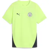 Puma Manchester City Fc 25/26 Trening Junior T-skjorte Med Korte Ermer