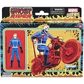 Marvel Ghost Rider Motorsykkelrytteren Retro Samlefigur Med Motorsykkel