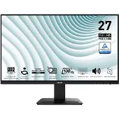 MSI PRO MP273A - LCD-skjerm - 27" - 1920 x 1080 Full HD (1080p) @ 100 Hz - IPS - 300 cd/m² - 1000:1 - 1 ms - HDMI, VGA, DisplayPort - høyttalere