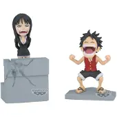 Banpresto One Piece Robin World Collectable Log Stories Monkeydluffy & Nico-figur