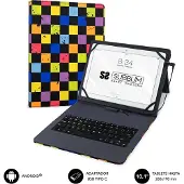 Subblim Keytab Usb 10.1´´ Dobbeltsidig Deksel