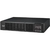 FSP Clippers Series 1K - UPS (rackmonterbar/ekstern) - AC 220/230/240 V - 1000 watt - 1000 VA - enkeltfase - 9 Ah - RS-232, USB - utgangskontakter: 8 - 19