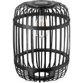 Pauleen LED-solcelledrevet bordlampe SUNSHINE RAY, svart, 25 cm, IP44