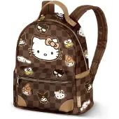 KARACTERMANIA Hello Kitty Squares 5l 25x21x11 Cm Ryggsekk