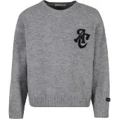 Another Cotton Lab Another Set Knit Strikket genser grå