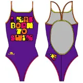 Turbo Was Born To Swim Tynn Stropp Badedrakt