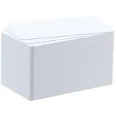 Evolis CBGC0020W - PVC BLANK CARDS - Pack of 100 cards - 0.50MM