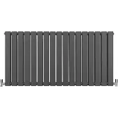MonsterShop Designer flatpanelradiatorer antrasittgrå 600 mm x 1190 mm
