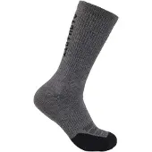 Carhartt Midweight Crew Socks 3-Pack Men's Carbon Heather XL