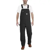 Carhartt Bib Suspender Pants Men Black W42/L32