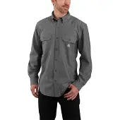 Carhartt Chambray Shirt Men Black Chambray M