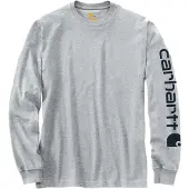 Carhartt Long Sleeve T-Shirt Men Heather Grey XL