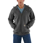 Carhartt Zip Up Hoodie Men's Carbon Heather L