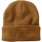 Carhartt Label Watch Beanie Brown
