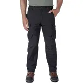Carhartt Steel Rugged Cargo Work Pants Men Black W36/L34