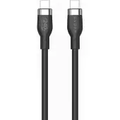 Targus HyperJuice - USB-kabel - USB-C (hann) til USB-C (hann) - USB 2.0 - 1 m - utvidet effektområde (EPR), USB Power Delivery (240 W) - svart