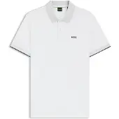 BOSS for man. 50554583 Polo Paddy white (XXL), Casual, Sport, Cotton, Short sleeve